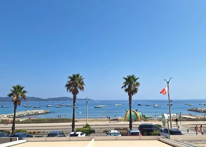 appartement Cavalaire face à la mer